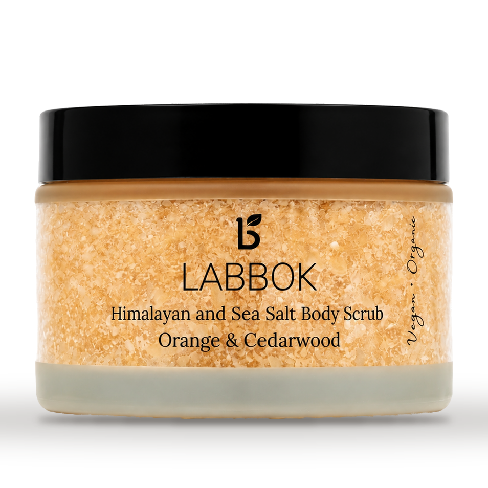 Labbok Body Scrub Orange Cedarwood 200ml