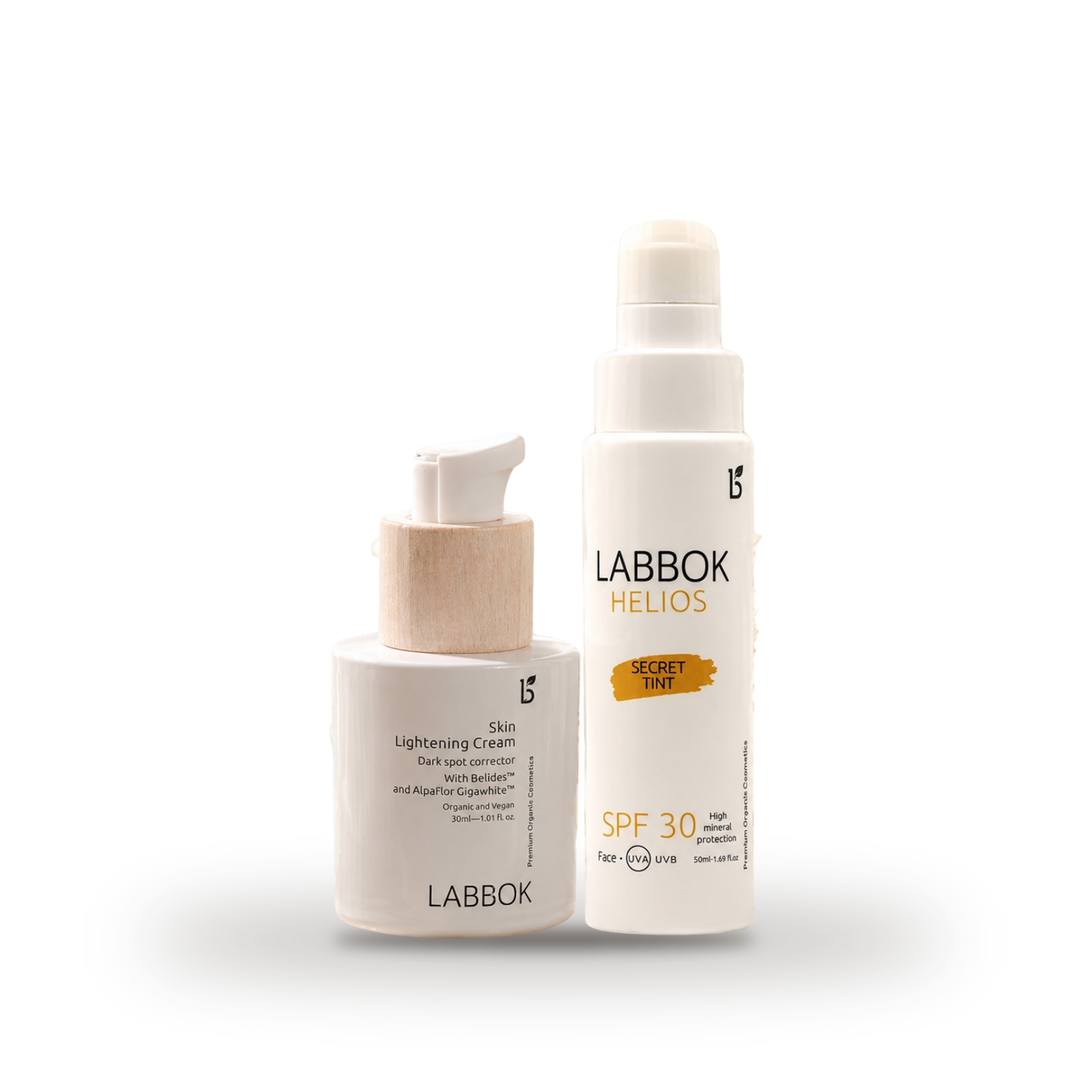 Labbok Lightening Cream + Tinted Mineral Sunscreen SPF 30